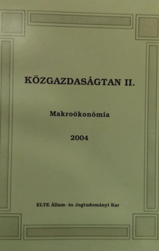 Kzgazdasgtan II.- Makrokonmia 2004