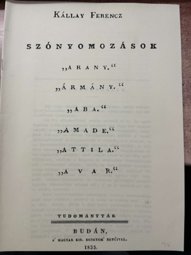 K�llay Ferenc - Sz�nyomoz�sok