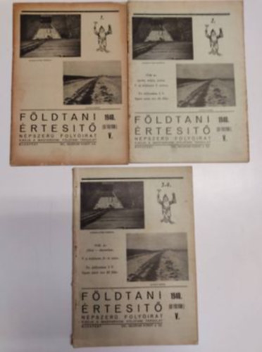 Fldtani rtest 1940/1-4. (teljes vfolyam)