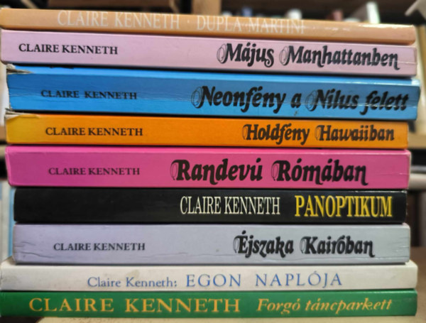 Claire Kenneth - 9 db Claire Kenneth regny