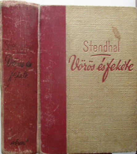 Stendhal - V�r�s �s fekete