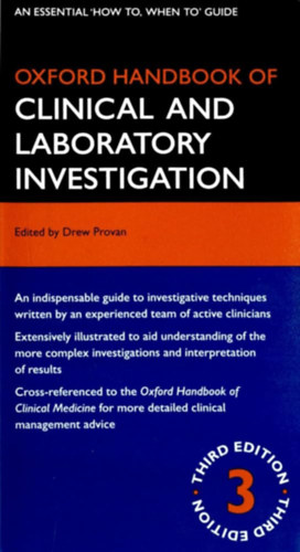 Drew Provan - Oxford Handbook of Clinical and Laboratory Investigation