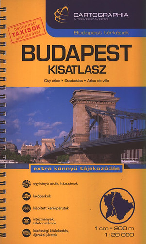 Szalamonidesz Sndor; Szigeti Borbla (szerk.) - Budapest kisatlasz 1: 20 000