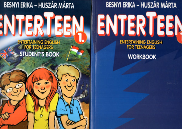 Besnyi Erika-Huszr Mrta - Enterteen 1-2. ( 1.Student's book + 2. Workbook )