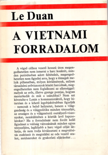 Le Duan - A vietnami forradalom - Alapvet krdsek, f feladatok