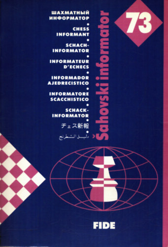Több szerkesztő - Sahovski informator 73 (VI - IX 1998)