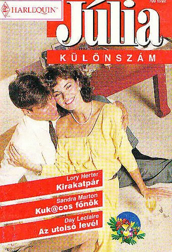 Lory Herter-Sandra Marton-Day Leclaire - Kirakatp�r-Kuk@cos f�n�k-Az utols� Lev�l