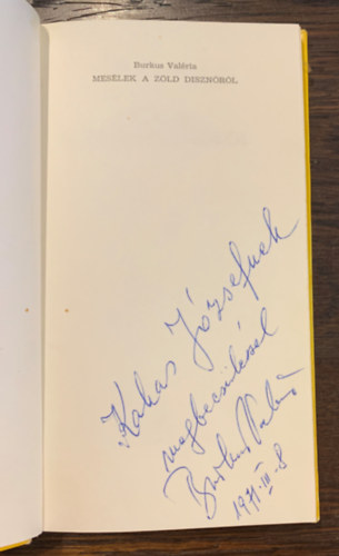 Burkus Valéria - Mesélek a zöld disznóról