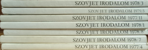 Szovjet irodalom magazincsomag