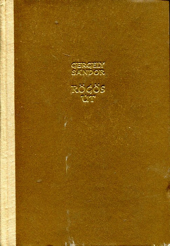 Gergely S�ndor - R�g�s �t