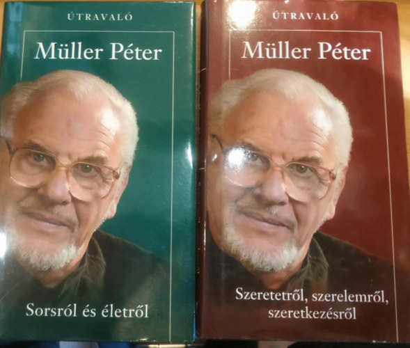 Mller Pter - 2 db Mller Pter traval: Sorsrl s lketrl + Szeretetrl, szerelemrl, szeretkezsrl