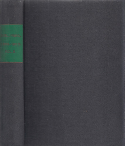 Petrik Gza  (szerk.) - Magyar knyvszet 1886-1900 Vol. II. (reprint)