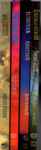 Whitley Strieber Jenny Randles - 4 db Ezotéria könyv ( Élet a halál után + A kormány hazudott + Éjszakai ostrom + Eltérítések )