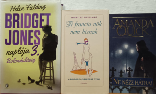 Amanda Quick, Mireille Guiliano, Helen Fielding - Romantikus knyvcsomag