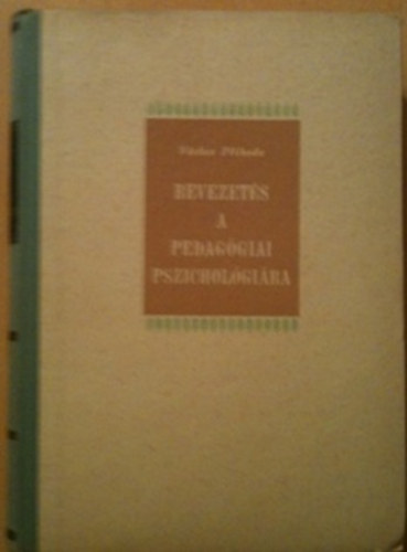 Vclav dr. Prhoda - Bevezets a pedaggiai pszicholgiba