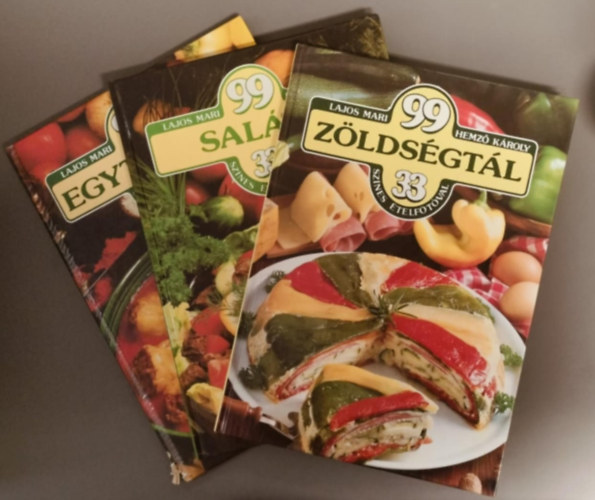 99 �tel 33 sz�nes �telfot�val sorozat - Egyt�l�tel + SAL�TA + z�lds�gt�l