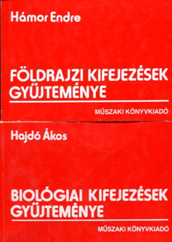 Hmor Endre - Hajd kos - Fldrajzi s biolgiai kifejezsek gyjtemnye