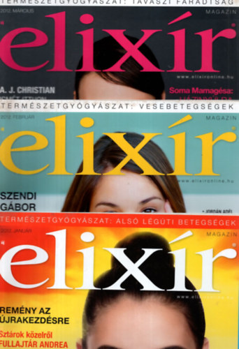 Dr. Nagy Rbert - Elixr magazin  2012 ( 1-12. szm, teljes vfolyam )