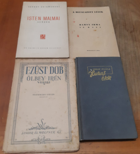 Barsy Irma - Vrady Zsigmondn - Imrik Klra - lbey Irn - A befalazott llek - Isten malmai - Huszas vek - Ezst dob
