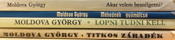 Moldova György - 4 db Moldova György kötet