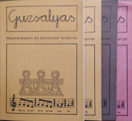 Petrs Anna  (szerk.) - Guzsalyas - 4 szrvnyszm