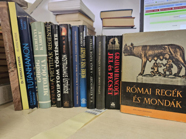 Dr. Farkas Henrik, Chr. Desroches-Noblecourt, Ker�nyi K�roly, Ceram, R. W. Welch, Nemere Istv�n, V.A. Kuzmiscsev, Lipt�k G�bor, Graham Hancock, Imre Trencs�nyi-Waldapfel Farkas Henrik - 13db-os t�rt�nelmi K�NYVMENT� AJ�NLAT: A Biblia rejt�lyei+ Atlantisz rejt�lye+ Tutanhamon+ G�r�g mitol�gia+ A hettit�k reg�nye+ Egyiptom t�rt�nete+ Nostradamus �st�k�se+ A babiloni biblia+ Merre visz a v�gzet+ A maja papok titkai+ A