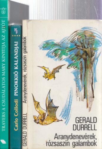 3 db ifj�s�gi reg�ny: Aranydenev�rek, r�zsasz�n galambok + Pinokki� kalandjai + A csud�latos Mary kinyitja az ajt�t