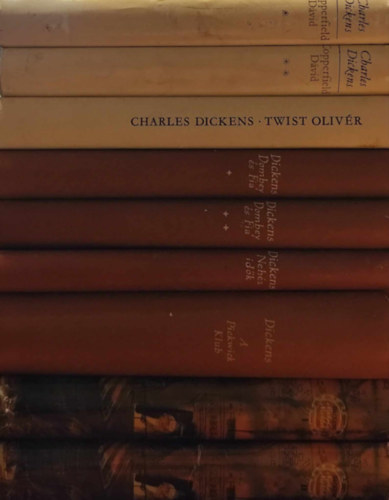 Charles Dickens - 6 db Charles Dickens knyv (9 ktet)