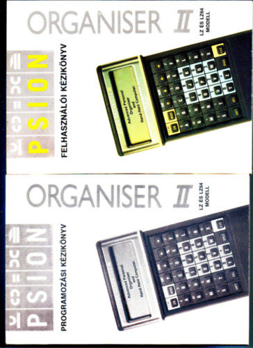 Psion Organiser II. LZ s LZ64 modell - Felhasznli kziknyv s Programozsi kziknyv