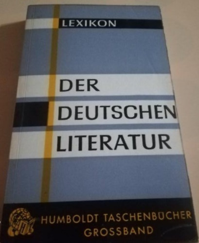 Ismeretlen Szerző - DER DEUTSCHEN LITERATUR - HUBOLDT TASCHENBUCHER