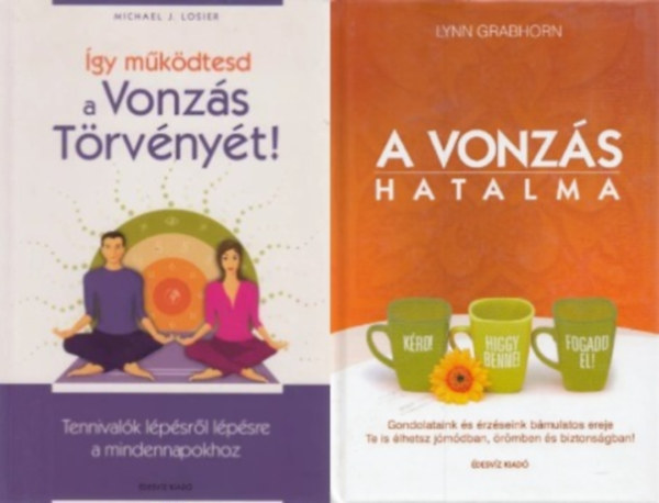 Lynn Grabhorn, Michael J. Losier - 2 m a vonzs trvnyrl: A vonzs hatalma - Gondolataink s rzseink bmulatos ereje + gy mkdtesd a Vonzs Trvnyt! - Tennivalk lpsrl lpsre a mindennapokhoz