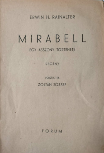 Erwin H. Rainalter - Mirabell