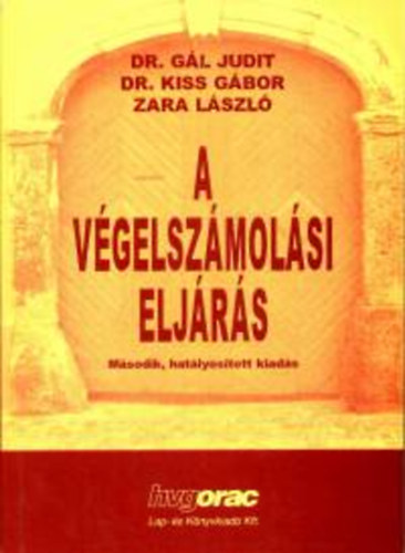 Dr. Gál Judit - A végelszámolási eljárás