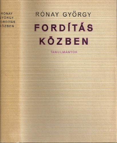 Rnay Gyrgy - Fordts kzben (tanulmnyok)