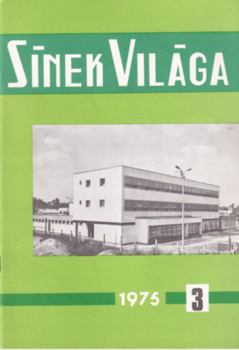 Papp Kroly (szerk) - Snek vilga 1975. 3. - XVIII. vfolyam 3. szm