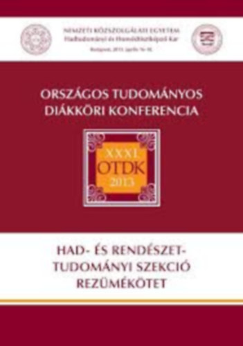 Rezmktet (XXXI. Orszgos Tudomnyos Dikkri Konferencia)