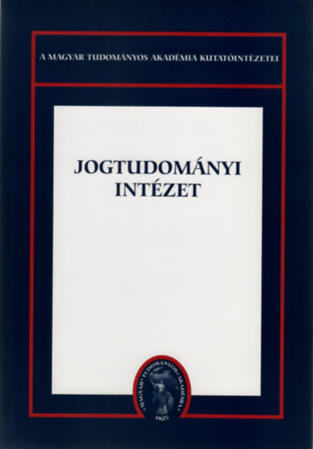 Jogtudomnyi Intzet