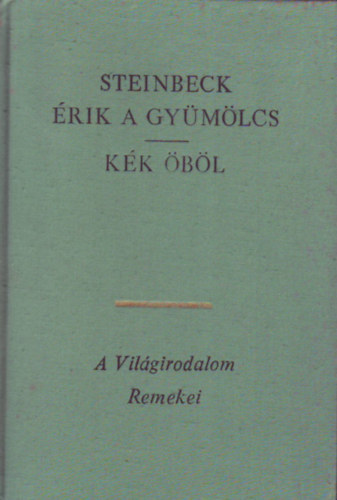 John Steinbeck - Érik a gyümölcs - Kék öböl 1-2