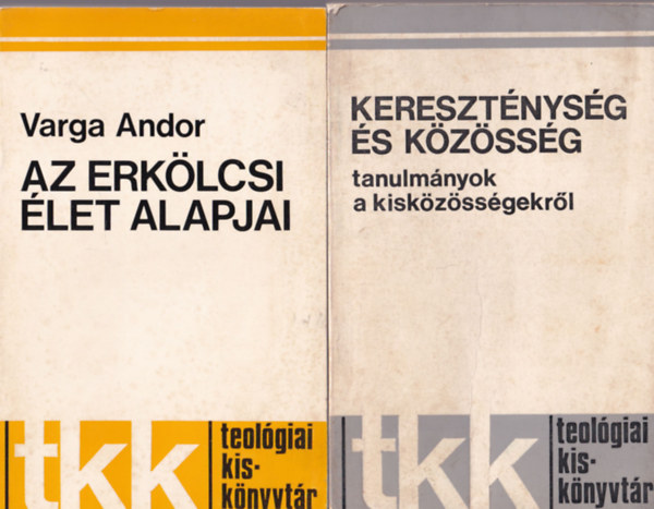 Horváth Tibor, Varga Andor Alszeghy Zoltán - 4 db vallási könyv : Kereszténység és közösség + Az erkölcsi élet alapjai + Az ember jövője + A kinyilatkoztatás teológiája
