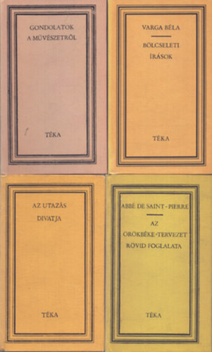 Több szerző - 8 db a Téka sorozatból