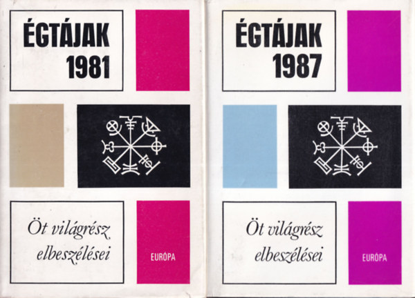 2 db. �gt�jak- �t vil�gr�sz elbesz�l�sei (1981+1987)