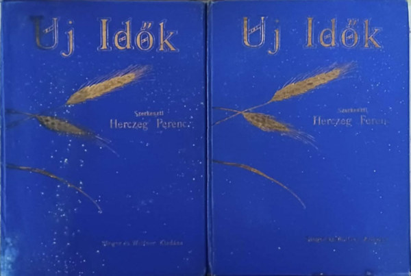 Herczeg Ferenc  (szerk.) - �j id�k 1928 I.-II. k�tet (teljes �vf.)