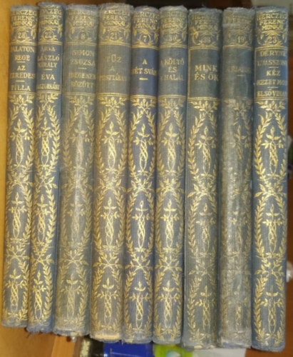 Herczeg Ferenc - 9 db Hercteg Ferenc: Arianna; Mink �s �k; A k�lt� �s a hal�l; A h�t sv�b; T�z a puszt�ban; Simon Zsuzsa; �rva L�szl� kir�ly; Balatoni rege; D�ryn� ifjasszony