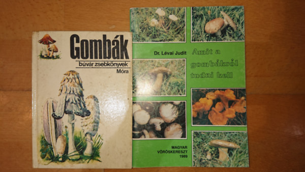 Dr. L�vai Judit - 2 alapk�nyv a gomb�kr�l: Gomb�k (B�v�r zsebk�nyvek), Amit a gomb�kr�l tudni kell