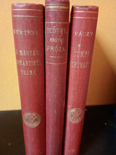 Be�thy Zsolt, V�czy J�nos V�rtesy Jen� - A magyar romantikus dr�ma (1837-1850) - Tompa �letrajz - Magyar pr�za