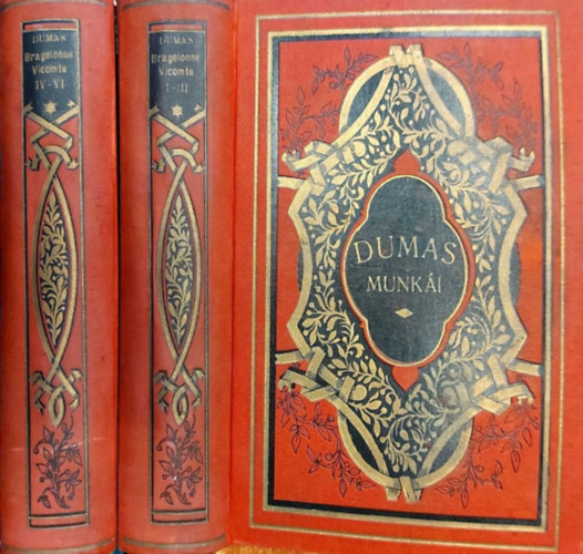id. Dumas Sándor - Bragelonne vicomte I-VI. (2 könyvben)