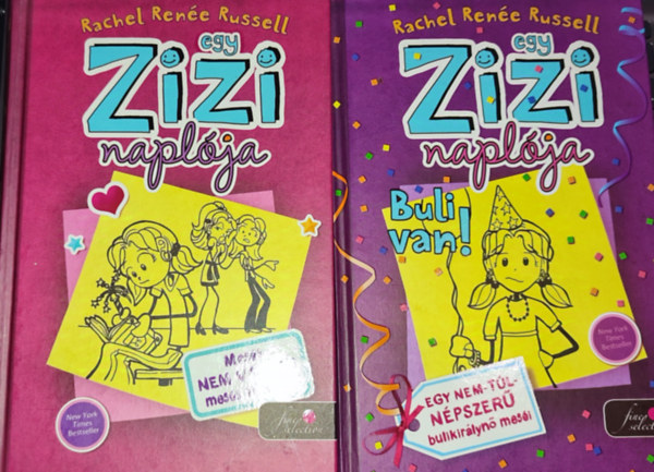 Rachel Ren�e Russell - 2db ifj�s�gi reg�ny - Rachel Ren�e Russell-Egy Zizi napl�ja 1; Egy Zizi napl�ja 2.