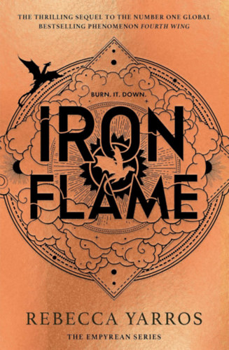 Rebecca Yarros - Iron Flame - kem�ny k�t�s (angol nyelven)