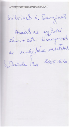 Isa Schneider - A tizenegyedik parancsolat (Dedik�lt)