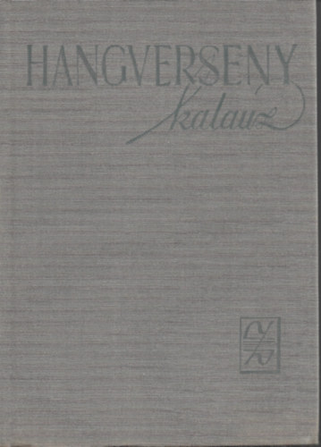 T�th D�nes - Hangversenykalauz (T�th)